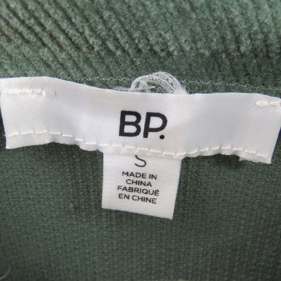 Urban Outfitters BP Green Corduroy High Rise Wide Leg Pants Scallop Waist Small - Picture 5 of 6